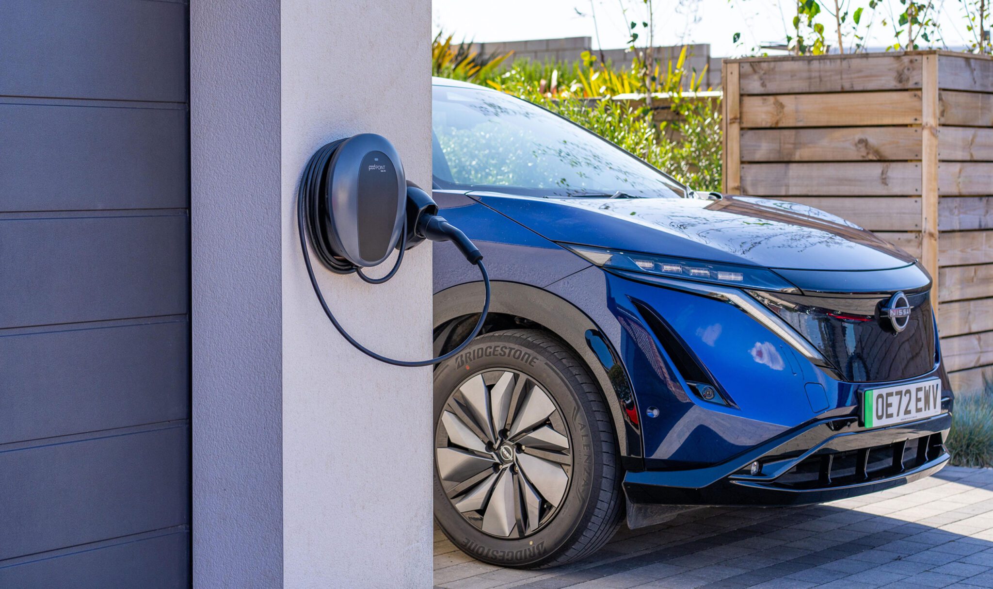 Nissan partners with Pod for discounted home charging offer
